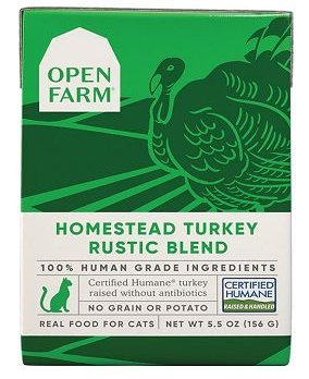 Open Farm Homestead Turkey Rustic Blend Wet Cat Food