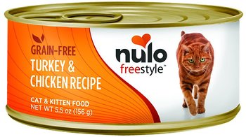 Nulo Freestyle Turkey & Chicken Recipe Grain-Free Canned Cat & Kitten Food