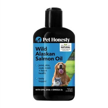 PetHonesty Wild Alaskan Salmon Oil Liquid Supplement