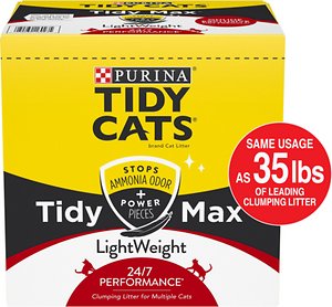 Tidy Max LightWeight 24-7 Performance Clumping Litter