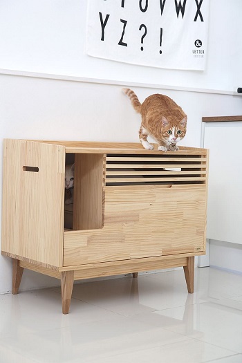 Litter Box Furniture Enclosures