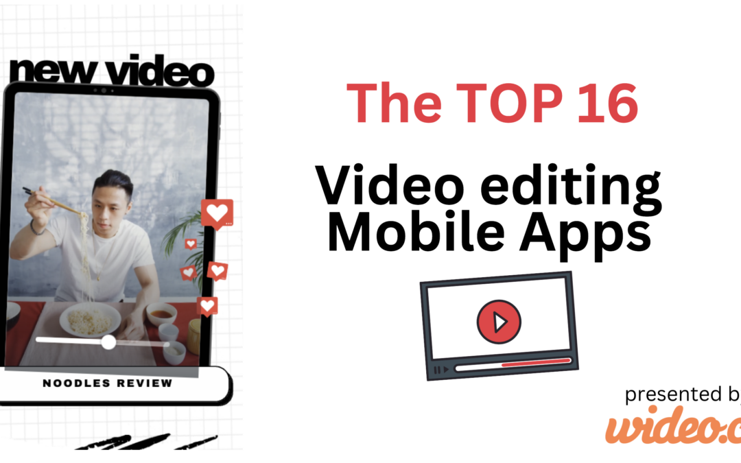 10 best apps for video edition in Mobile apps